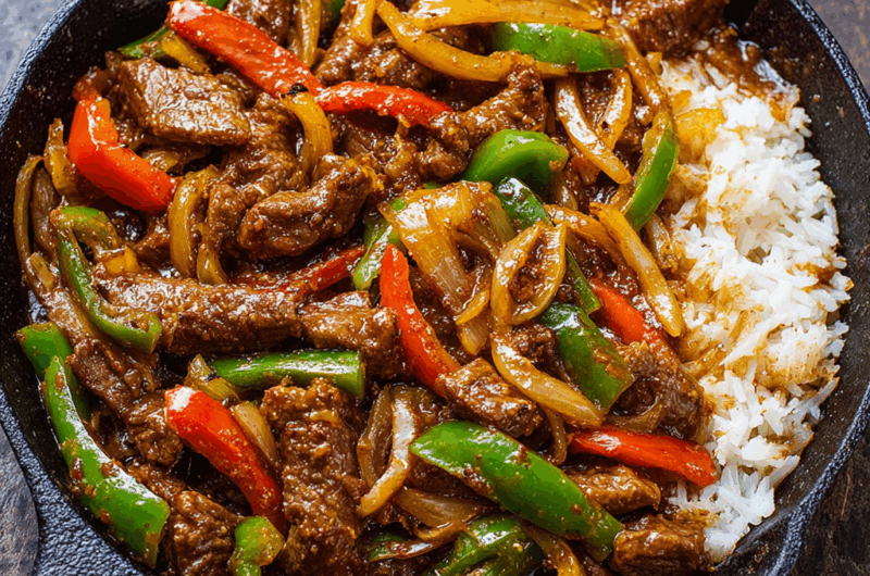 Bold & Flavorful Pepper Steak – Quick, Cozy, and Made From Scratch