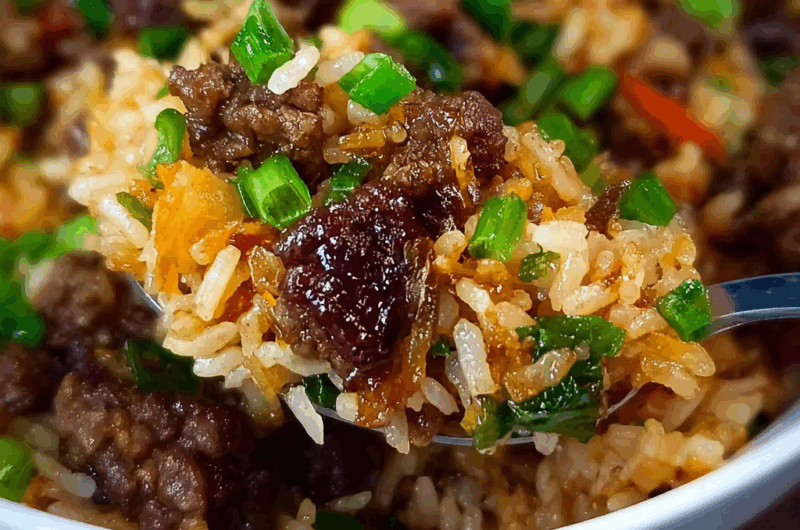 Savory Onion Beef Fried Rice: A Flavor-Packed Weeknight Favorite