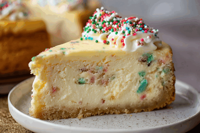 Sugar Cookie Cheesecake