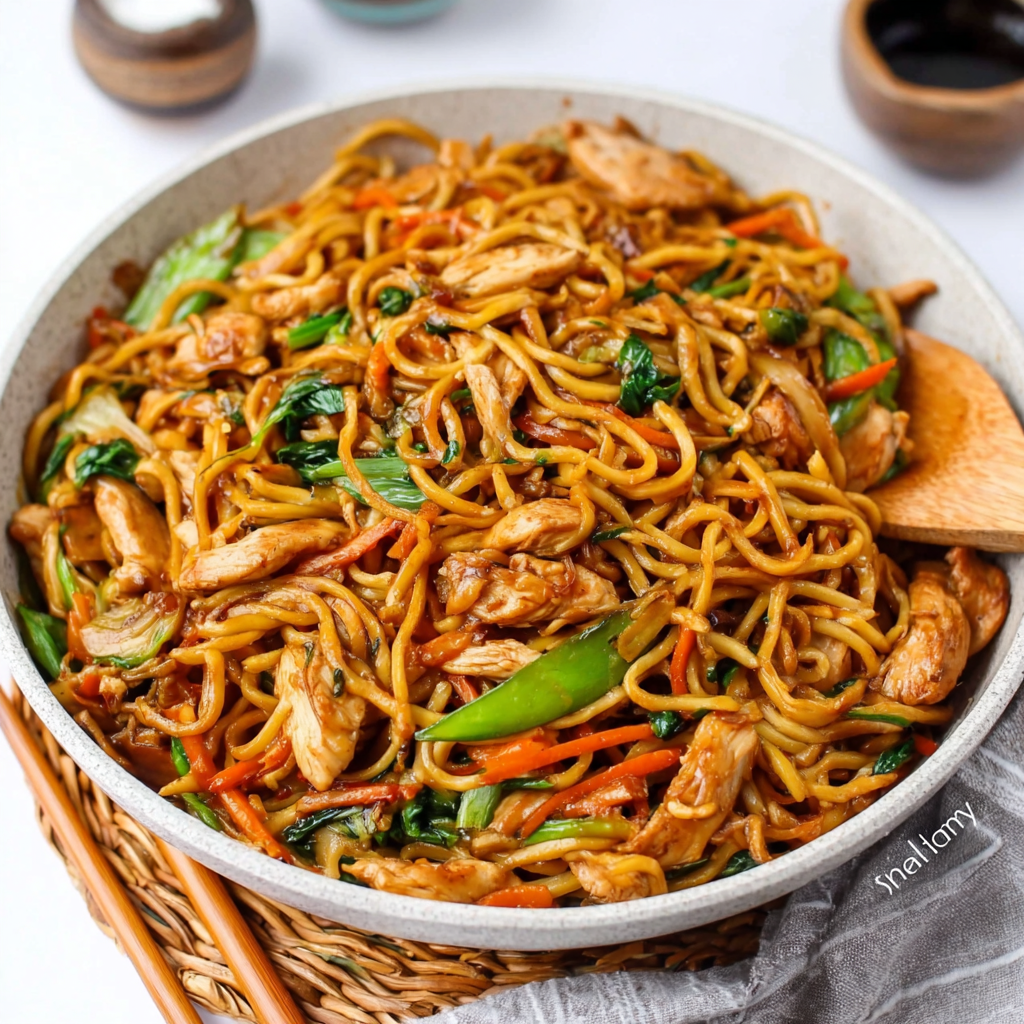 Chicken Lo Mein (Easy Copycat Takeout Recipe)
